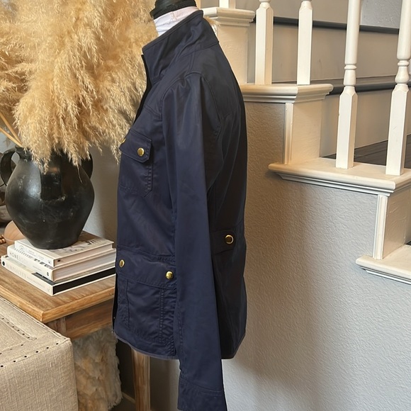 J.Crew Relaxed Boyfriend Field Navy Blue Jacket Size Small - Picture 5 of 8
